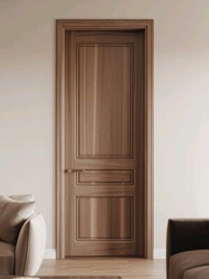 cửa gỗ 1 cánh tân cổ điển