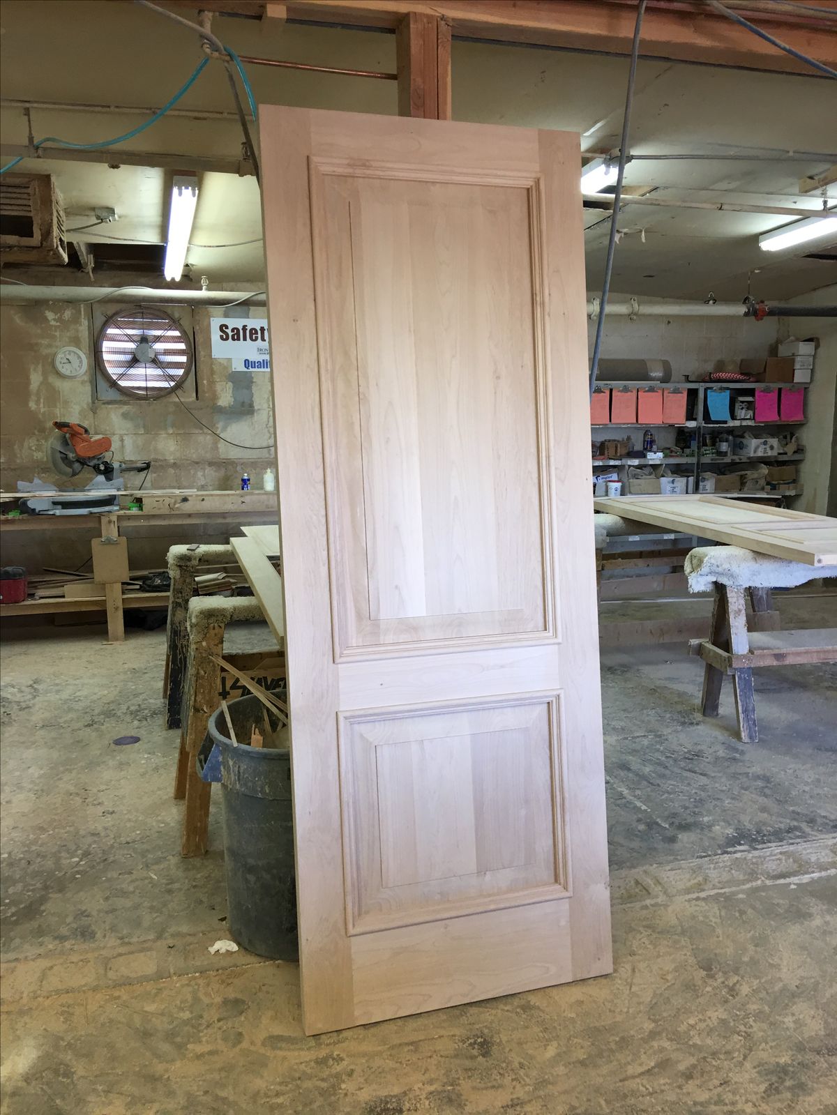 Cửa gỗ sồi 1 cánh tân cổ điển - Ảnh 7