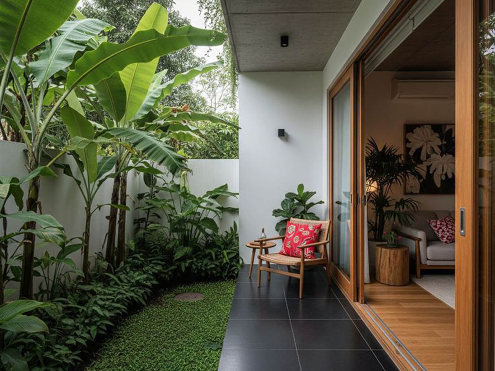 kiến trúc xanh trong nhà phố