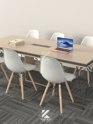 Bàn họp chân sắt hiện đại sáng tạo