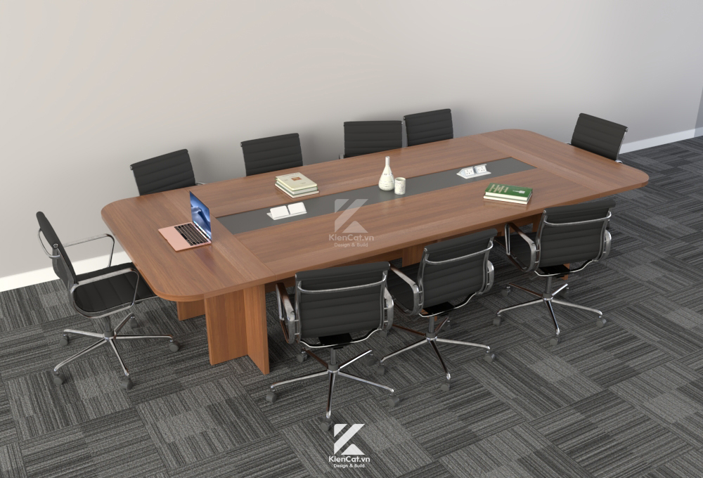 bàn họp gỗ công nghiệp 10 người