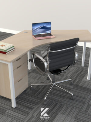 cụm bàn văn phòng 3 người