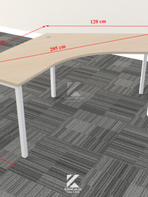 cụm bàn văn phòng 3 người