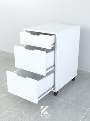 hộc di động 3 ngăn kéo