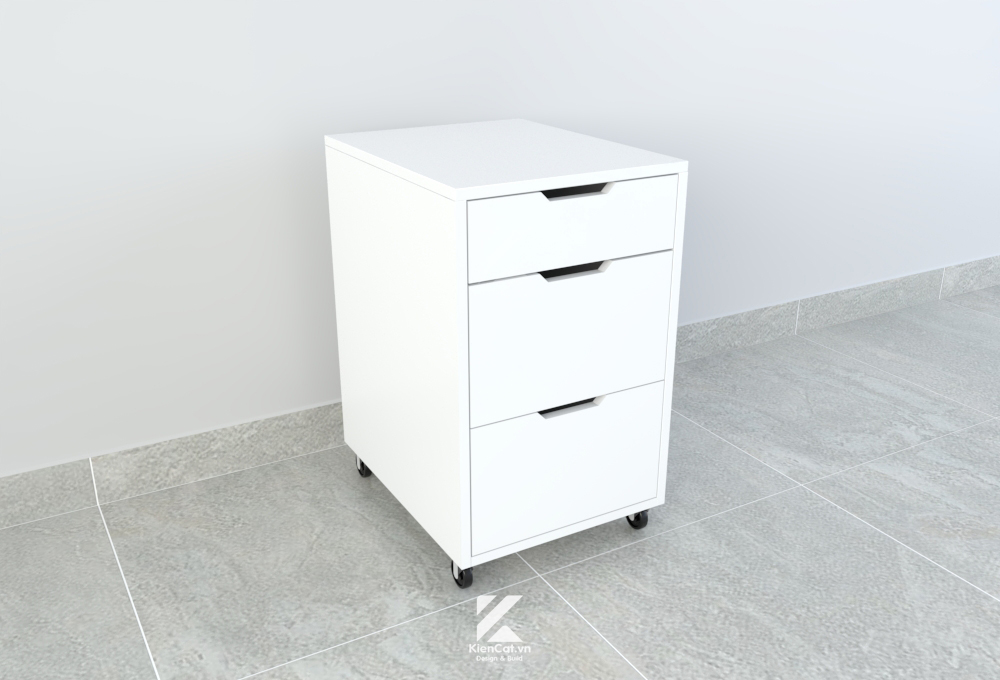 hộc di động 3 ngăn kéo