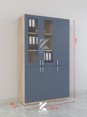 Tủ hồ sơ 1m2 cao 2m