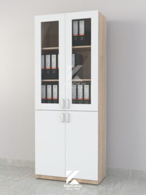 tủ hồ sơ cánh kính rộng 800