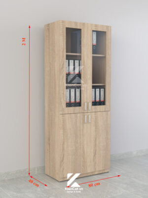 tủ hồ sơ cánh kính