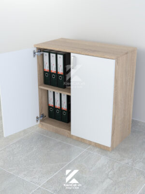 tủ hồ sơ thấp 2 cánh