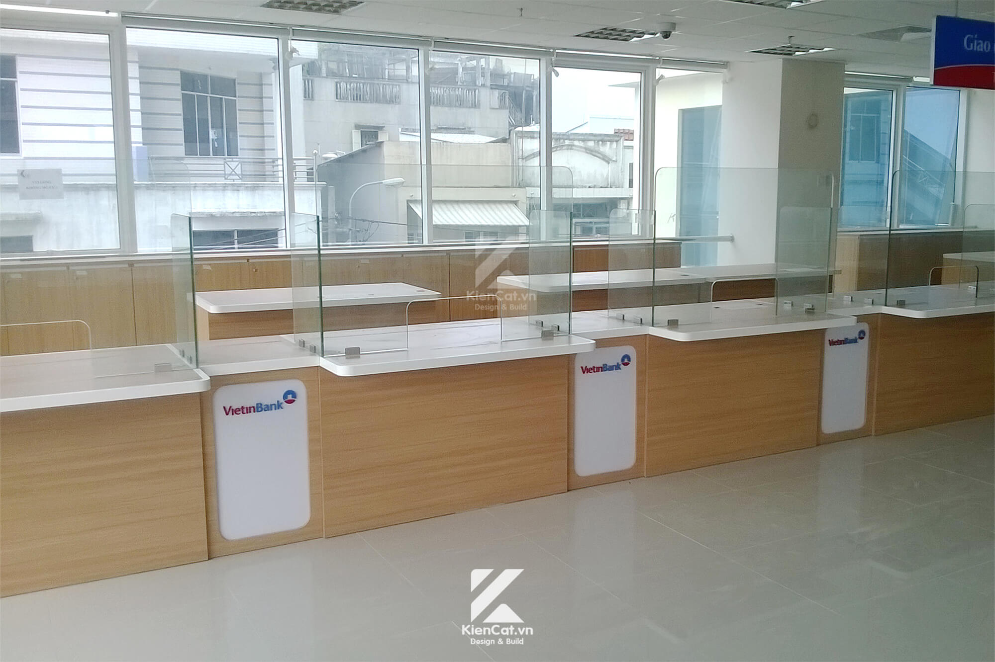 quầy giao dịch ngân hàng vietinbank