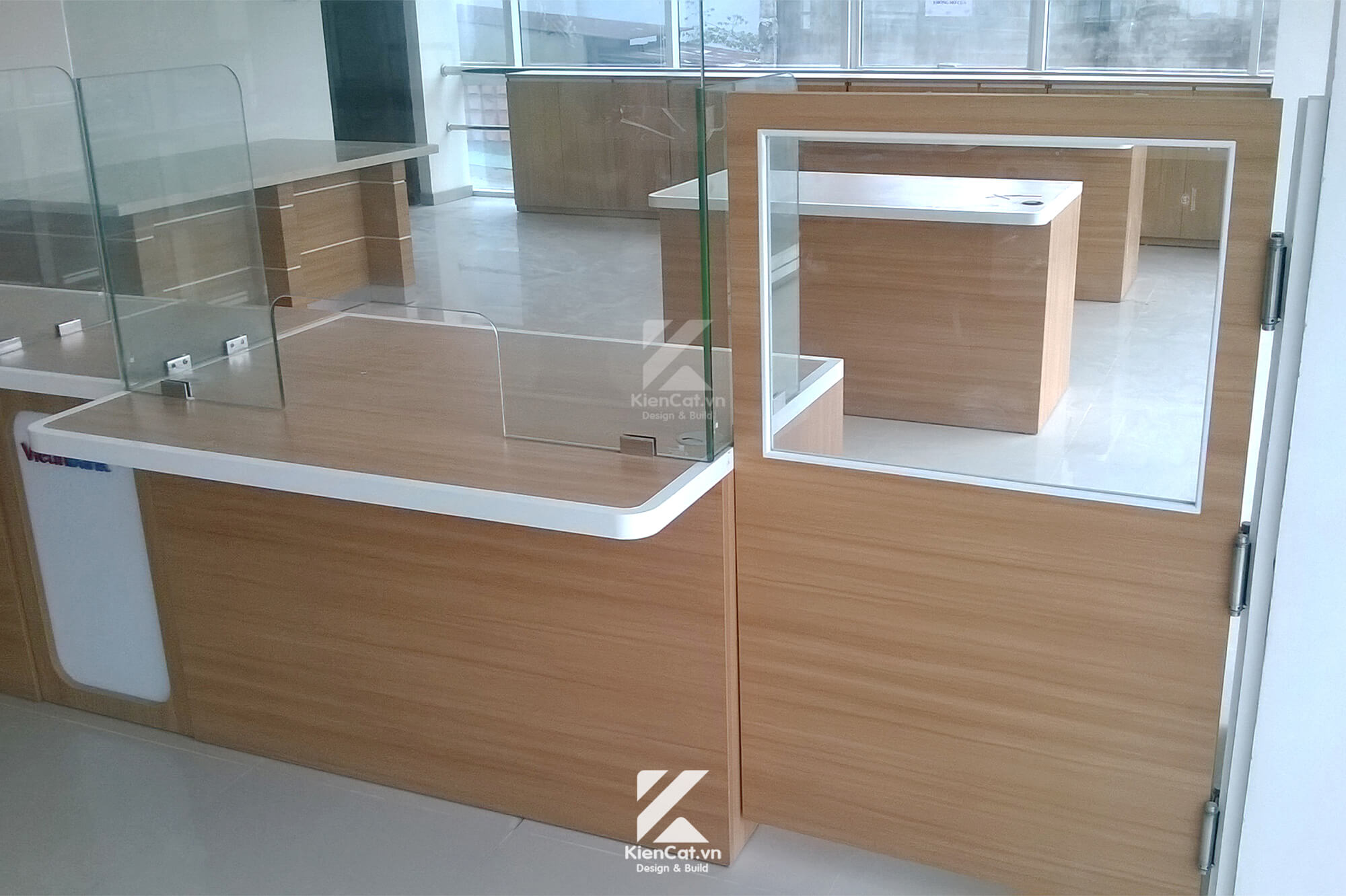 thi công nội thất ngân hàng vietinbank