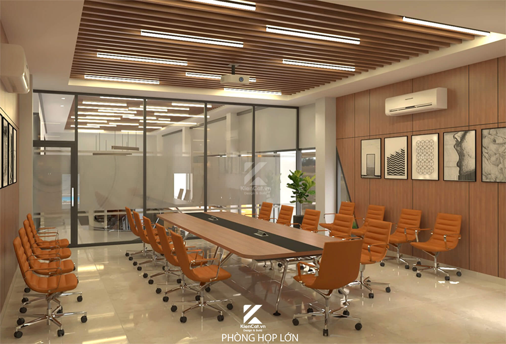 thiết kế văn phòng nhà máy chế biến hạt điều tabicas