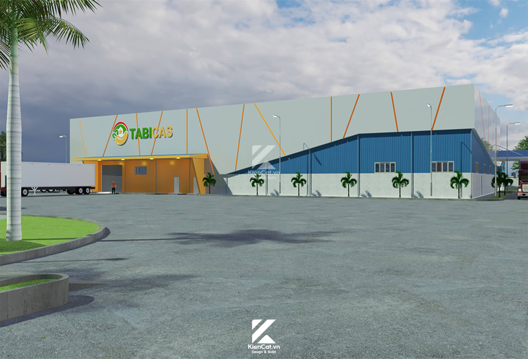 thiết kế nhà máy chế biến hạt điều