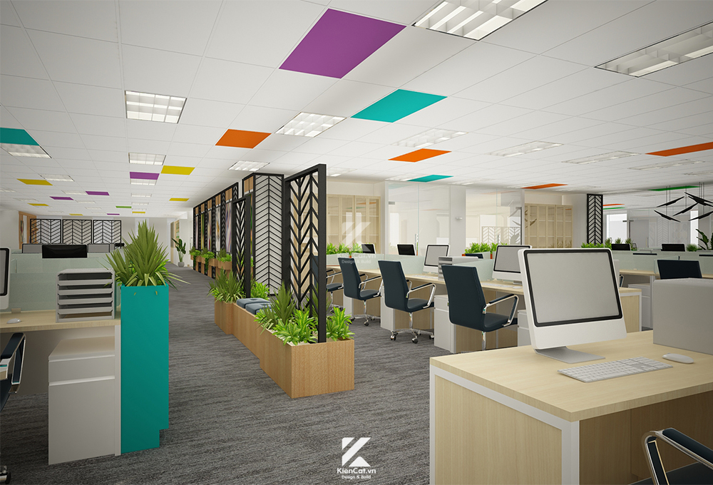 thiết kế nội thất văn phòng