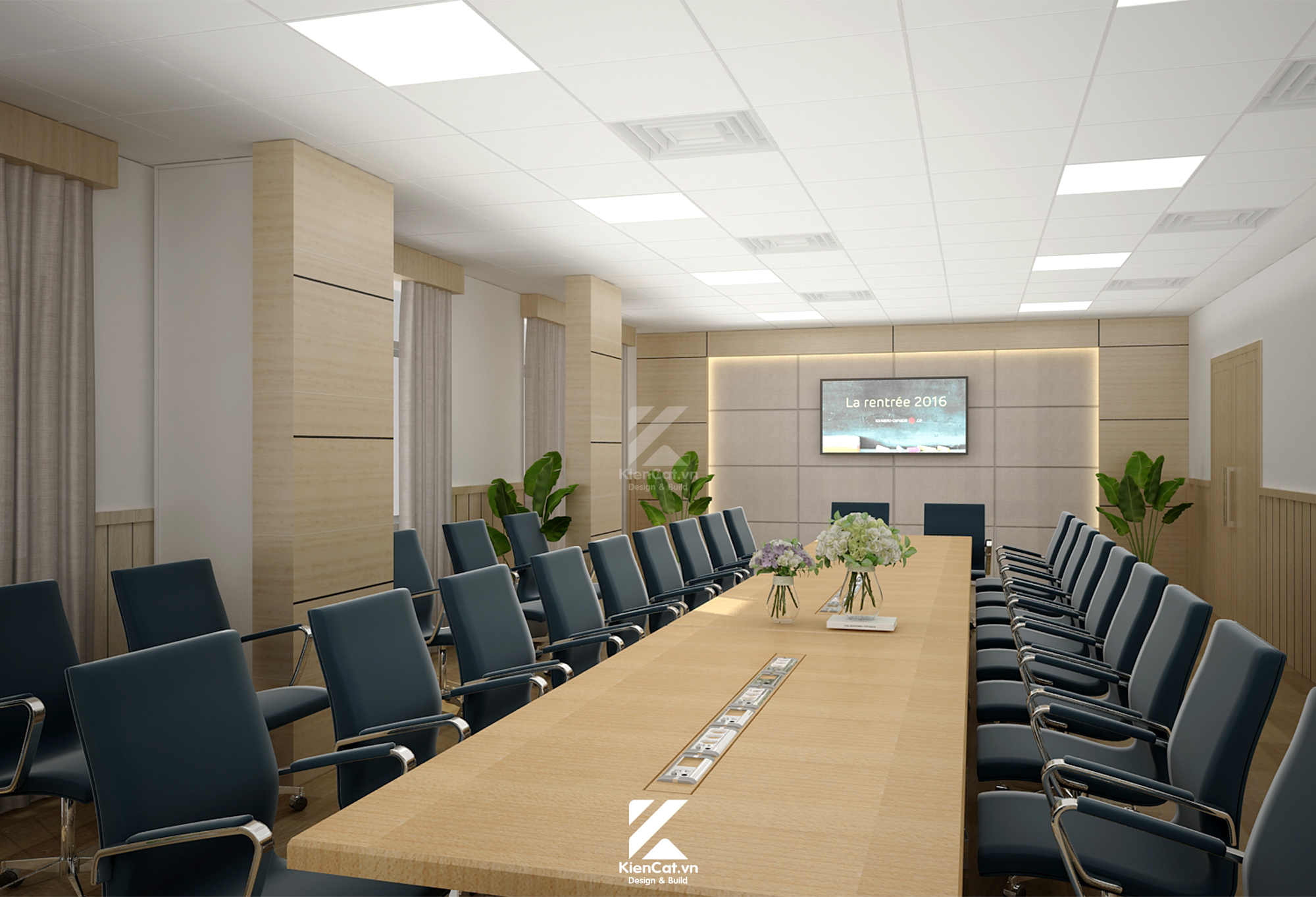 thiết kế nội thất văn phòng