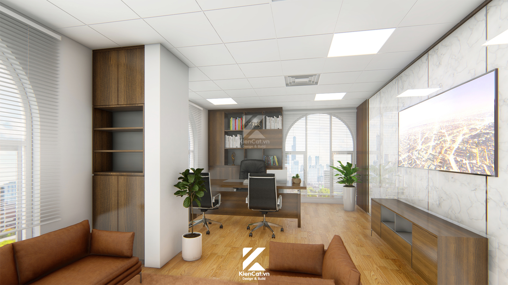 thiết kế văn phòng