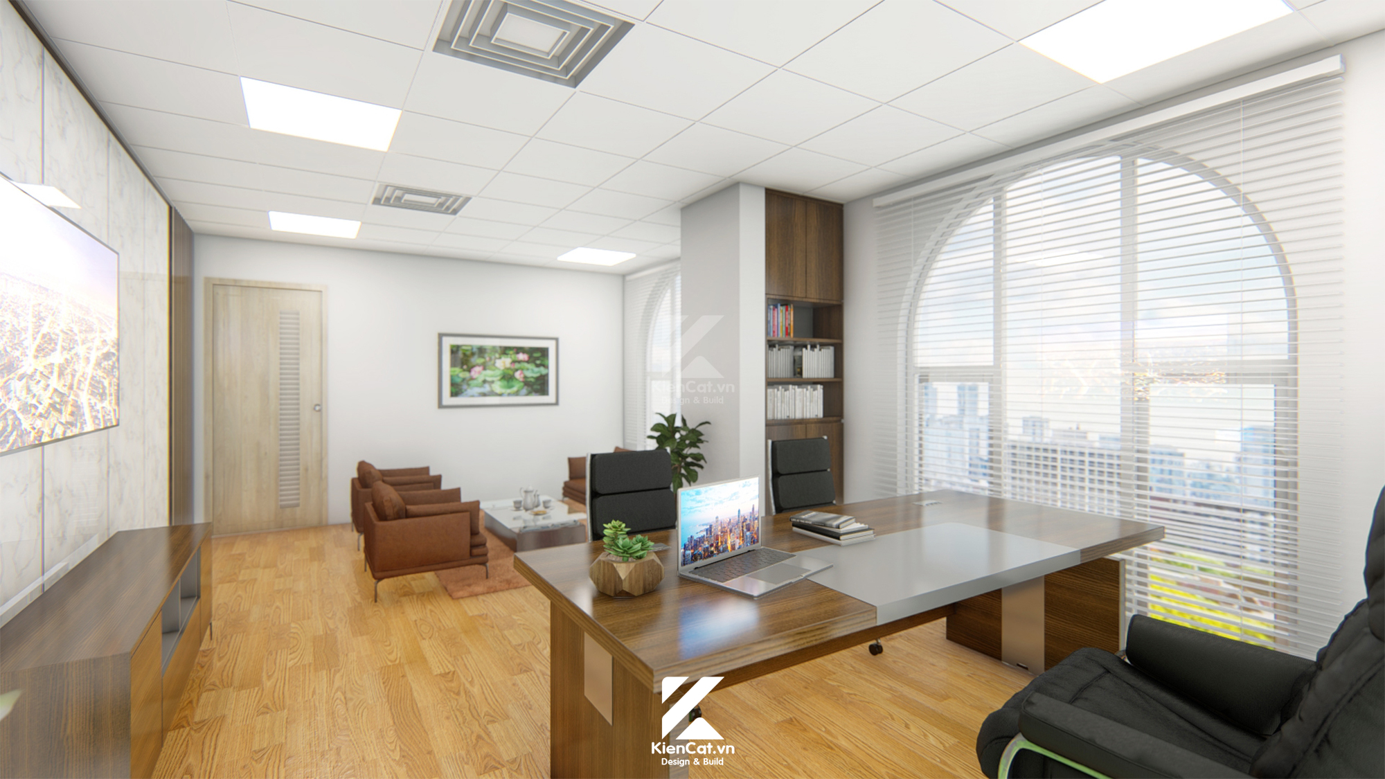 thiết kế văn phòng