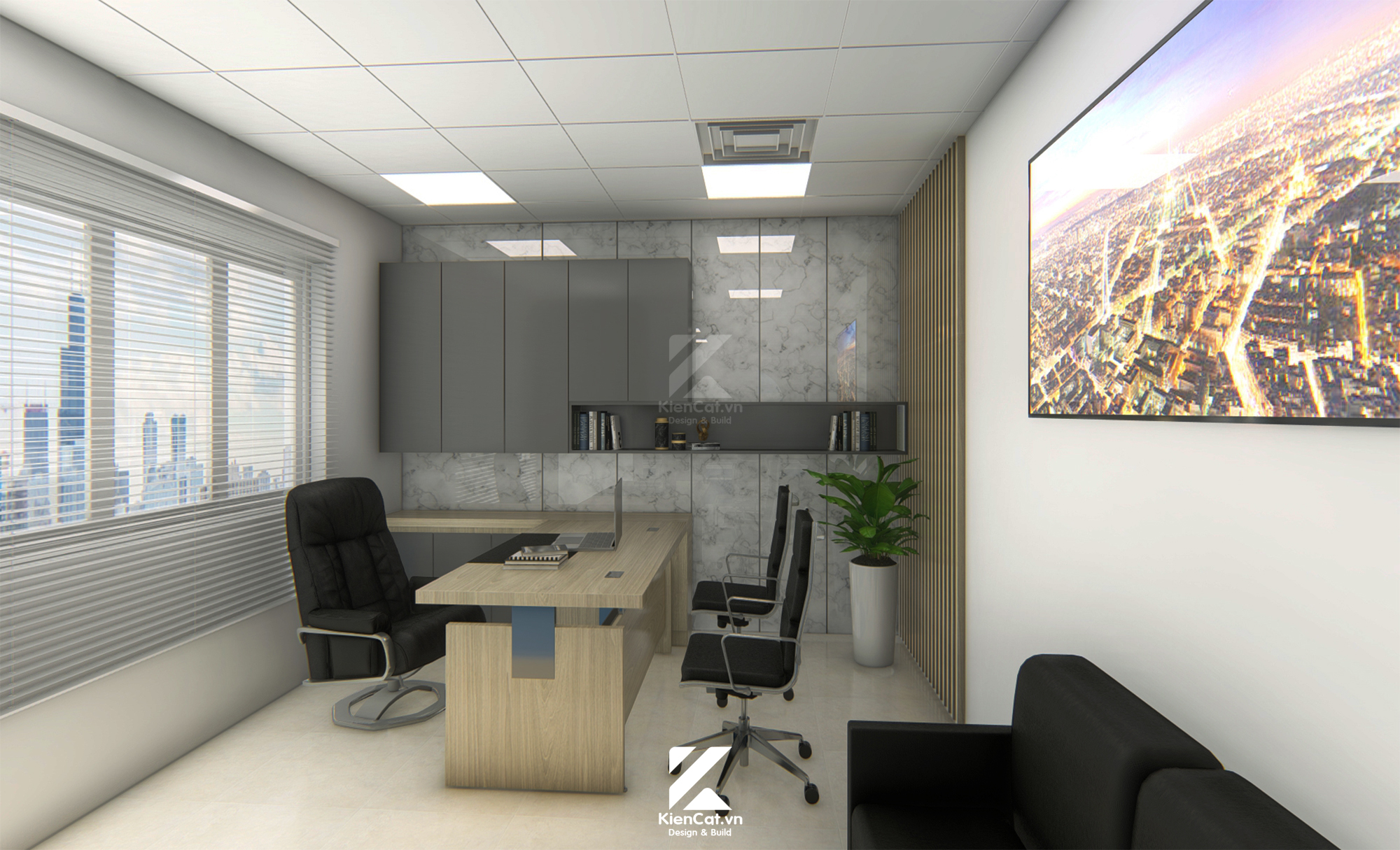 thiết kế nội thất văn phòng quận 2