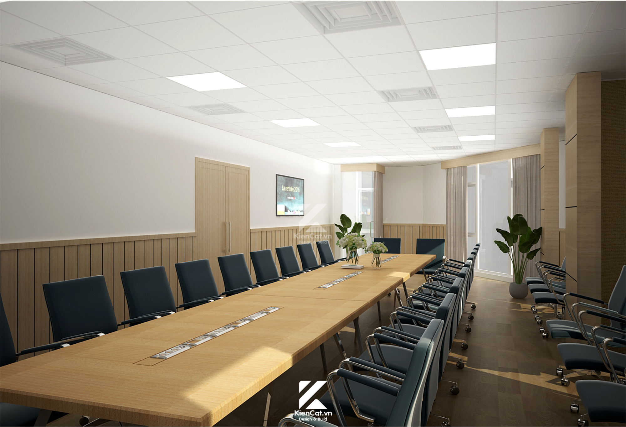 thiết kế nội thất văn phòng