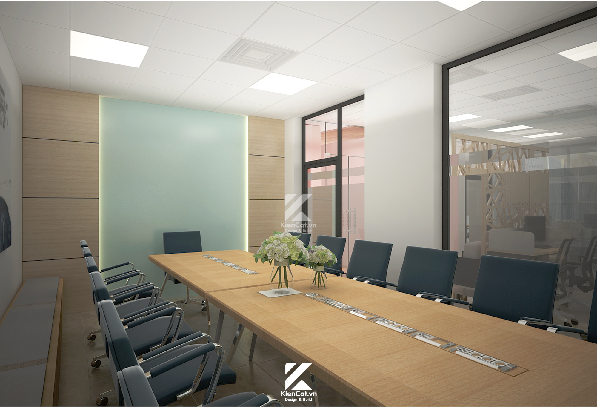 thiết kế nội thất văn phòng quận 2