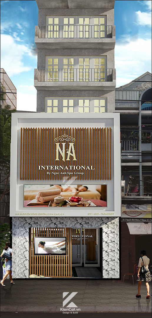 Thiết kế Spa Ngọc Anh quận 1