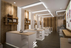 thiết kế nội thât spa