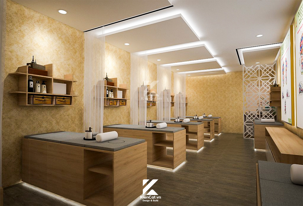 thiết kế nội thât spa
