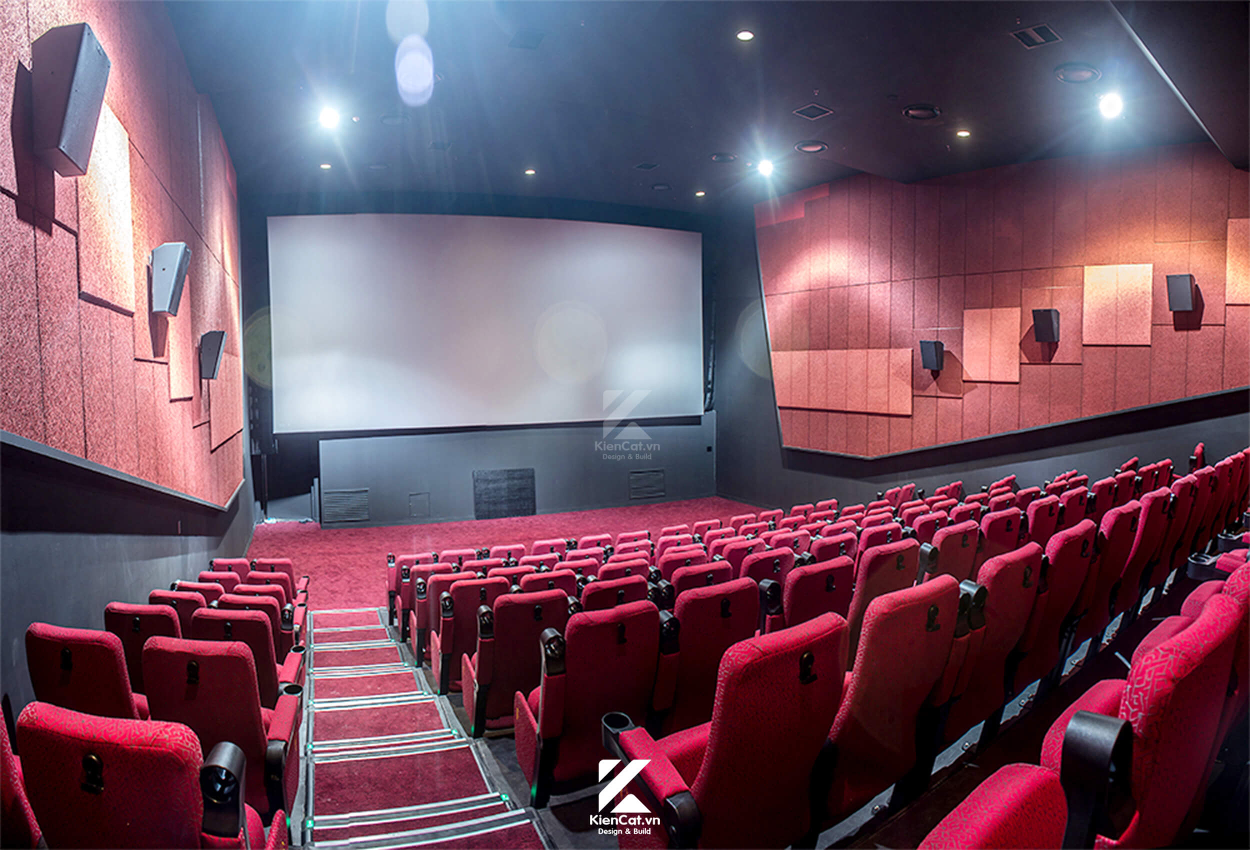 thi công nội thất rạp chiếu phim lotte cinema