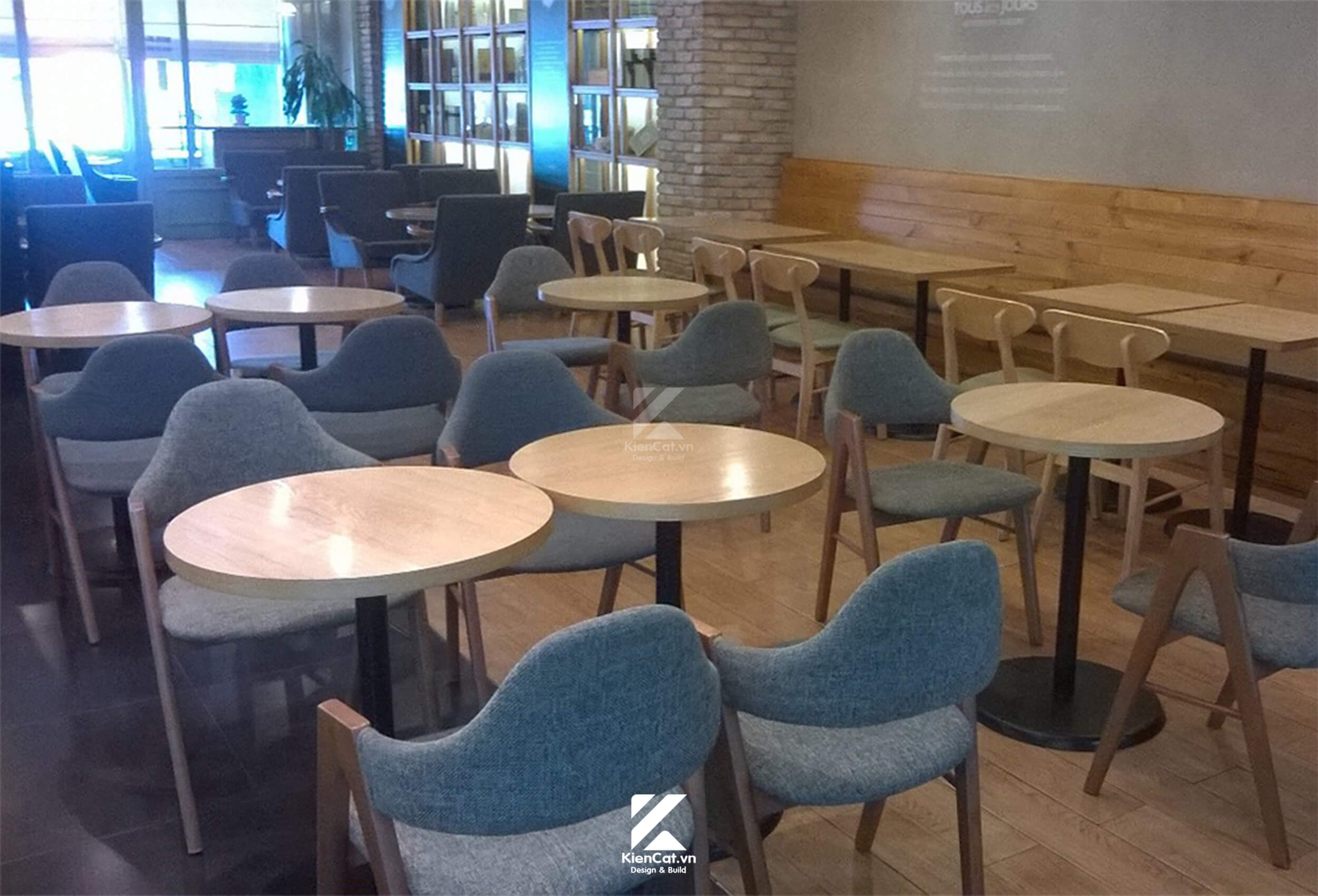 thi công nội thất chuỗi cửa hàng Tous les Jours quận 7