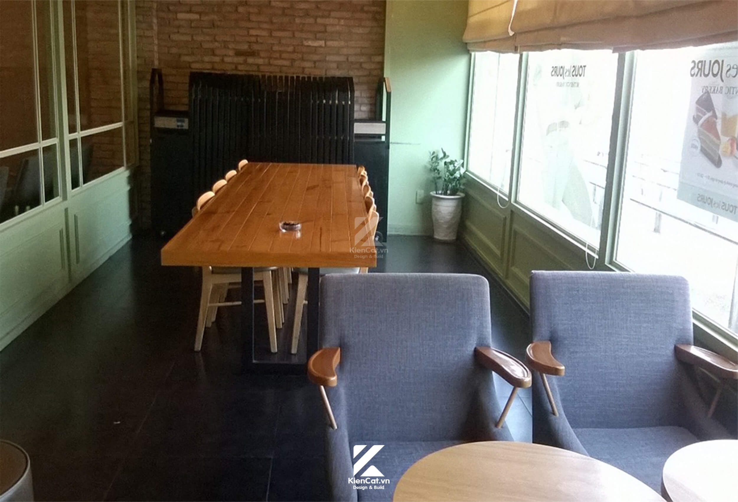 thi công nội thất chuỗi cửa hàng Tous les Jours quận 7