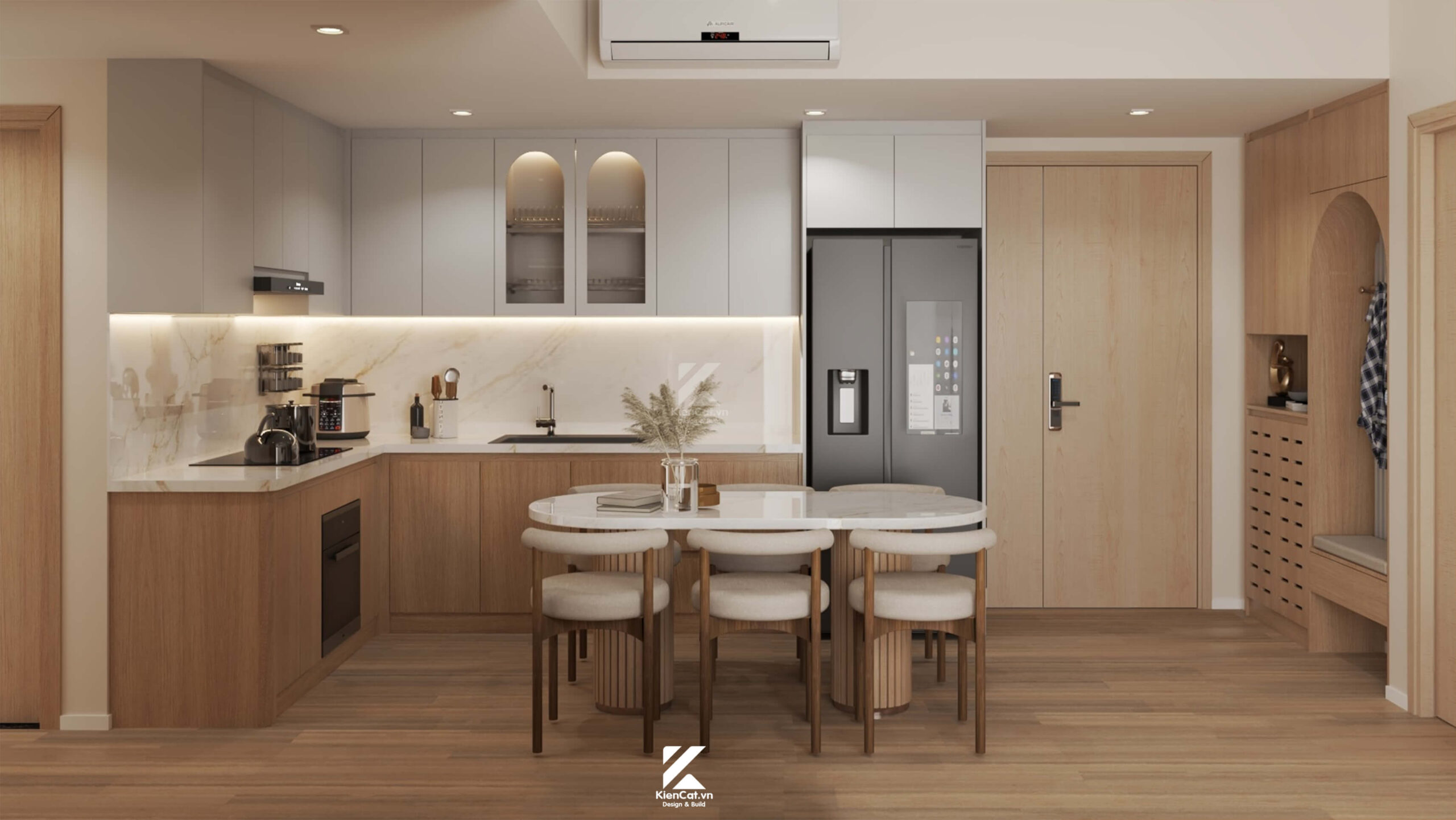 thiết kế nội thất chung cư Lumiere Boulevard