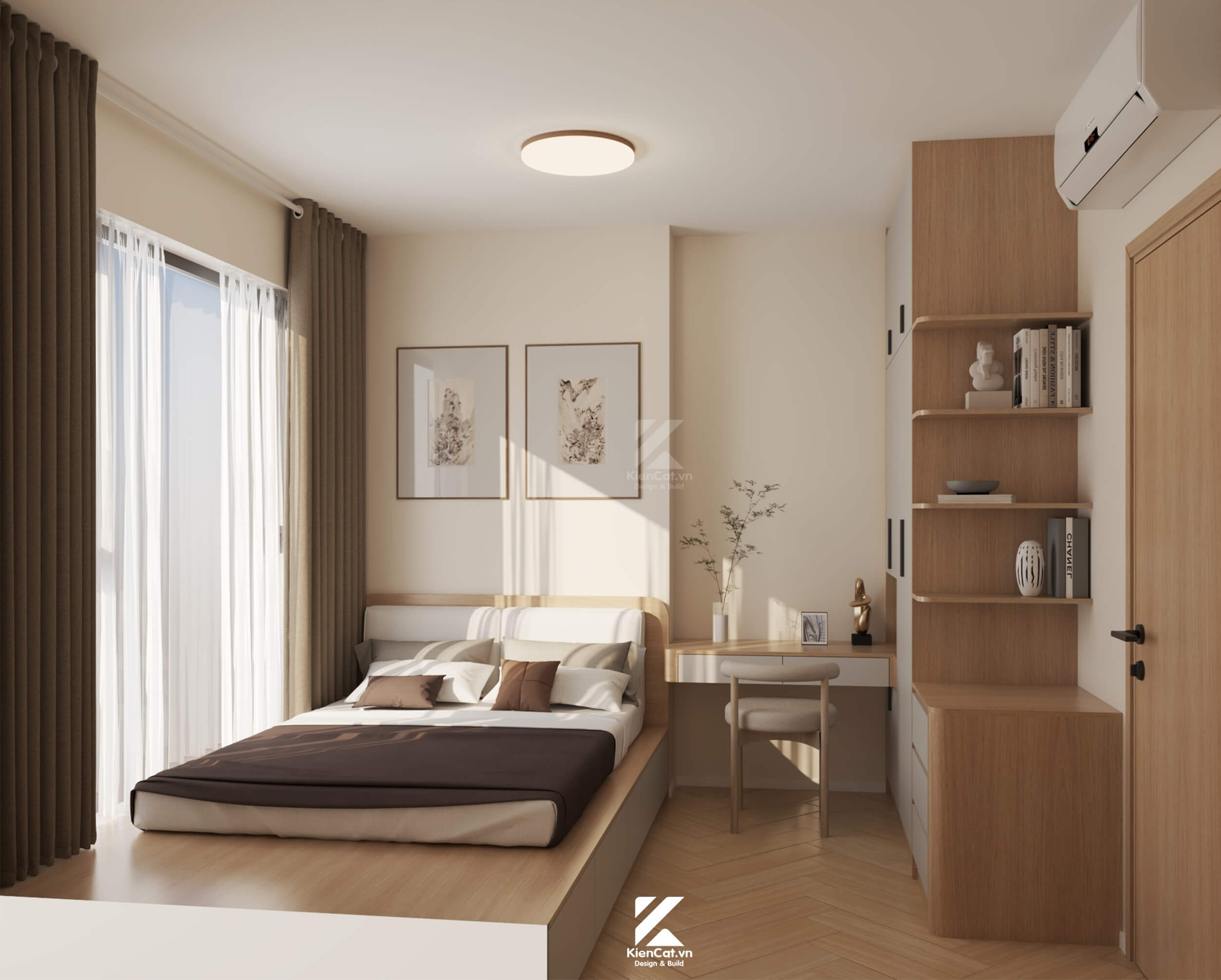 thiết kế nội thất chung cư Lumiere Boulevard