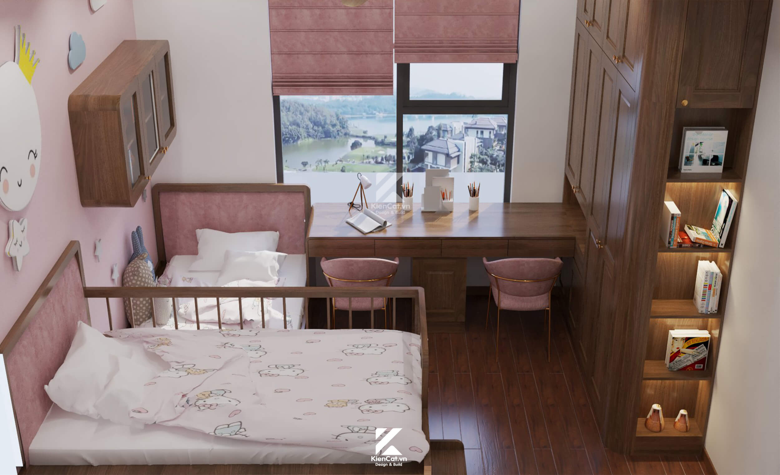 thiết kế chung cư phong cách indochine dự án Akari Nam Long Võ Văn Kiệt