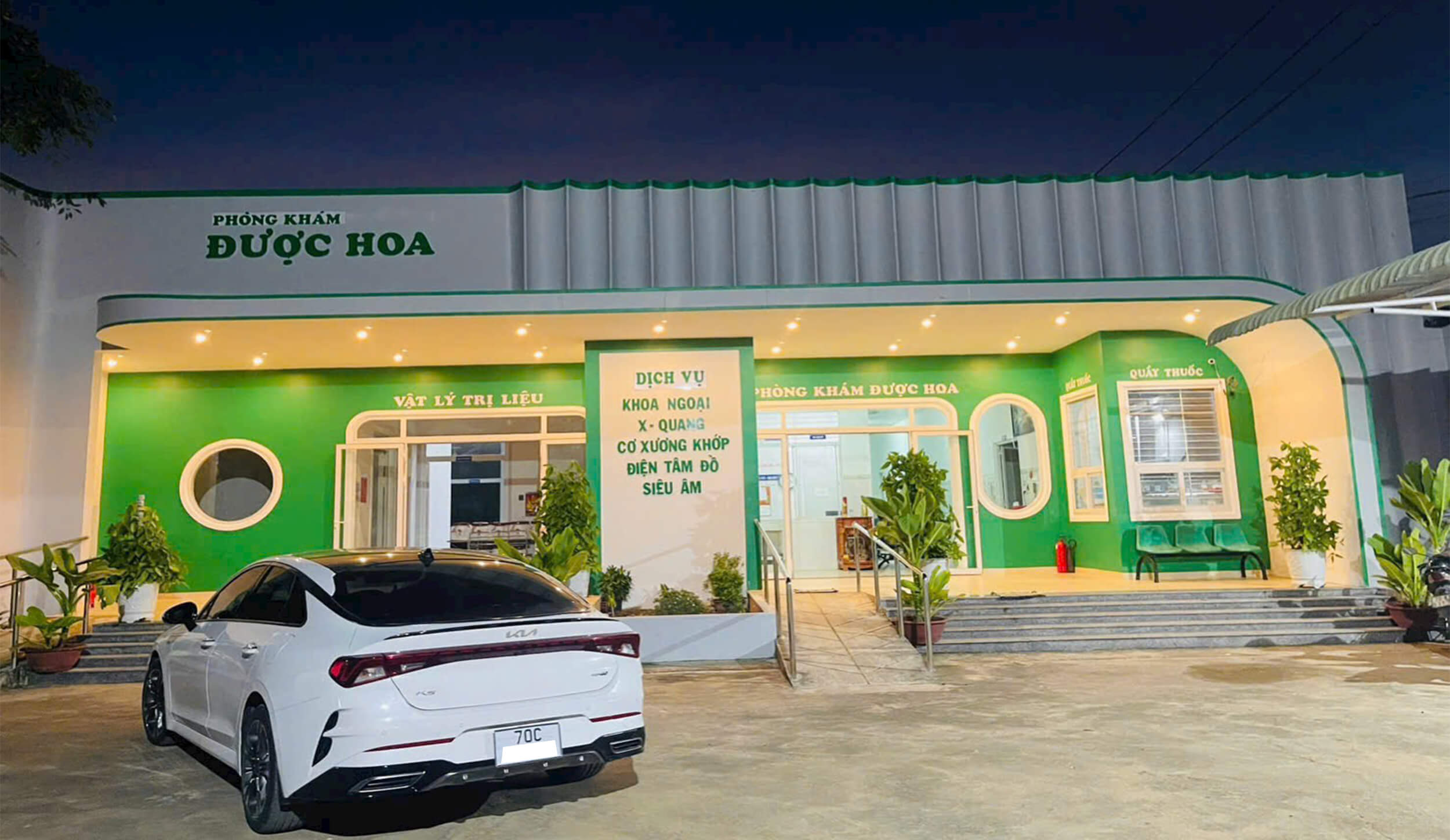 thiết kế phòng khám tư nhân