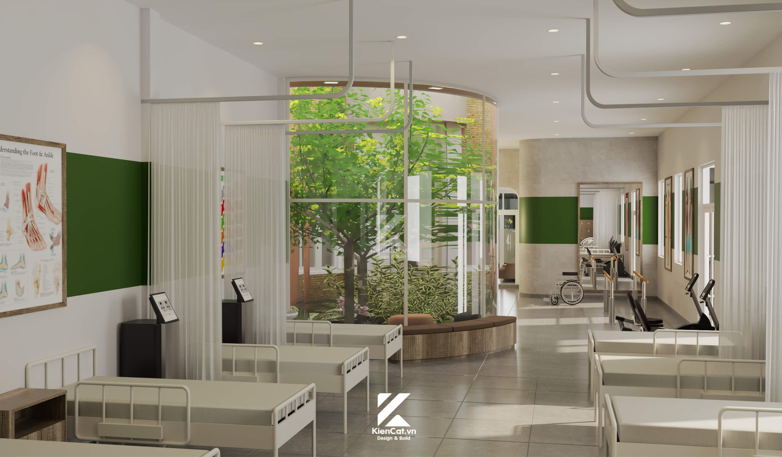 Thiết kế nội thất phòng khám