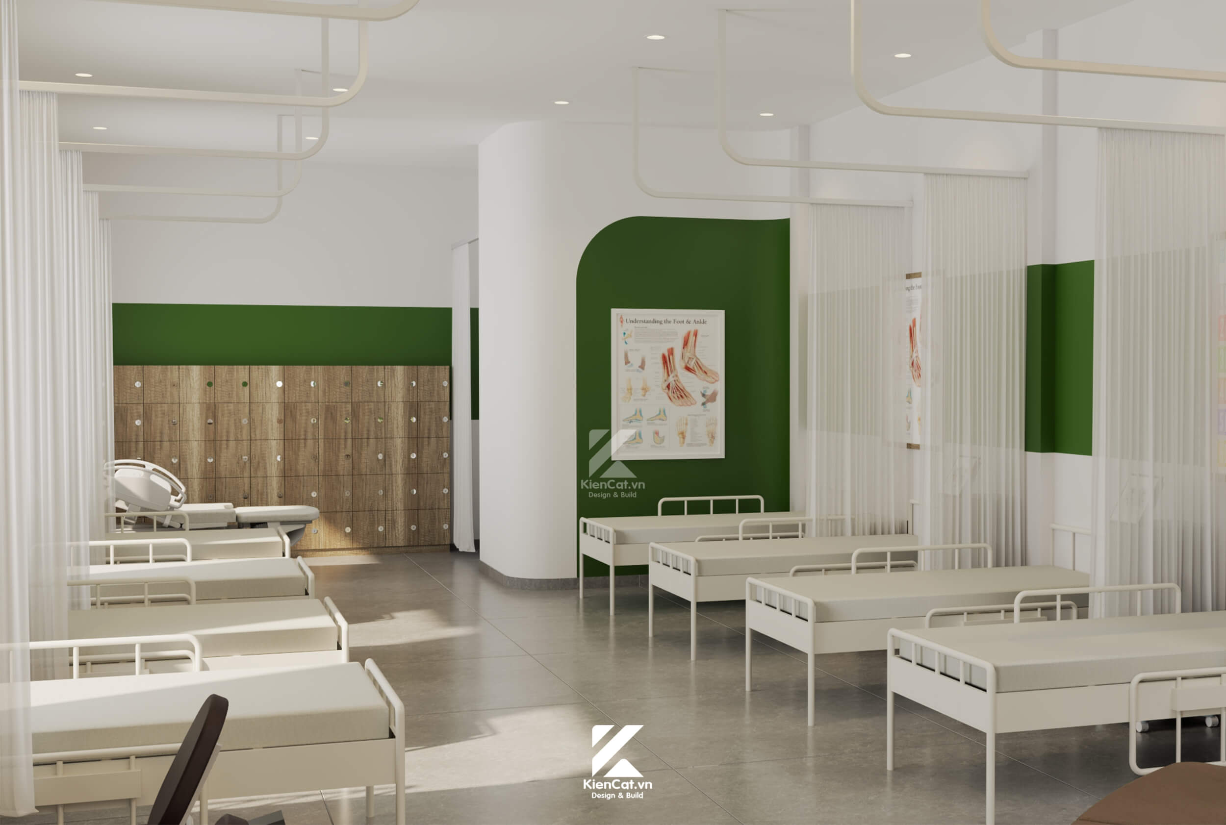 Thiết kế nội thất phòng khám