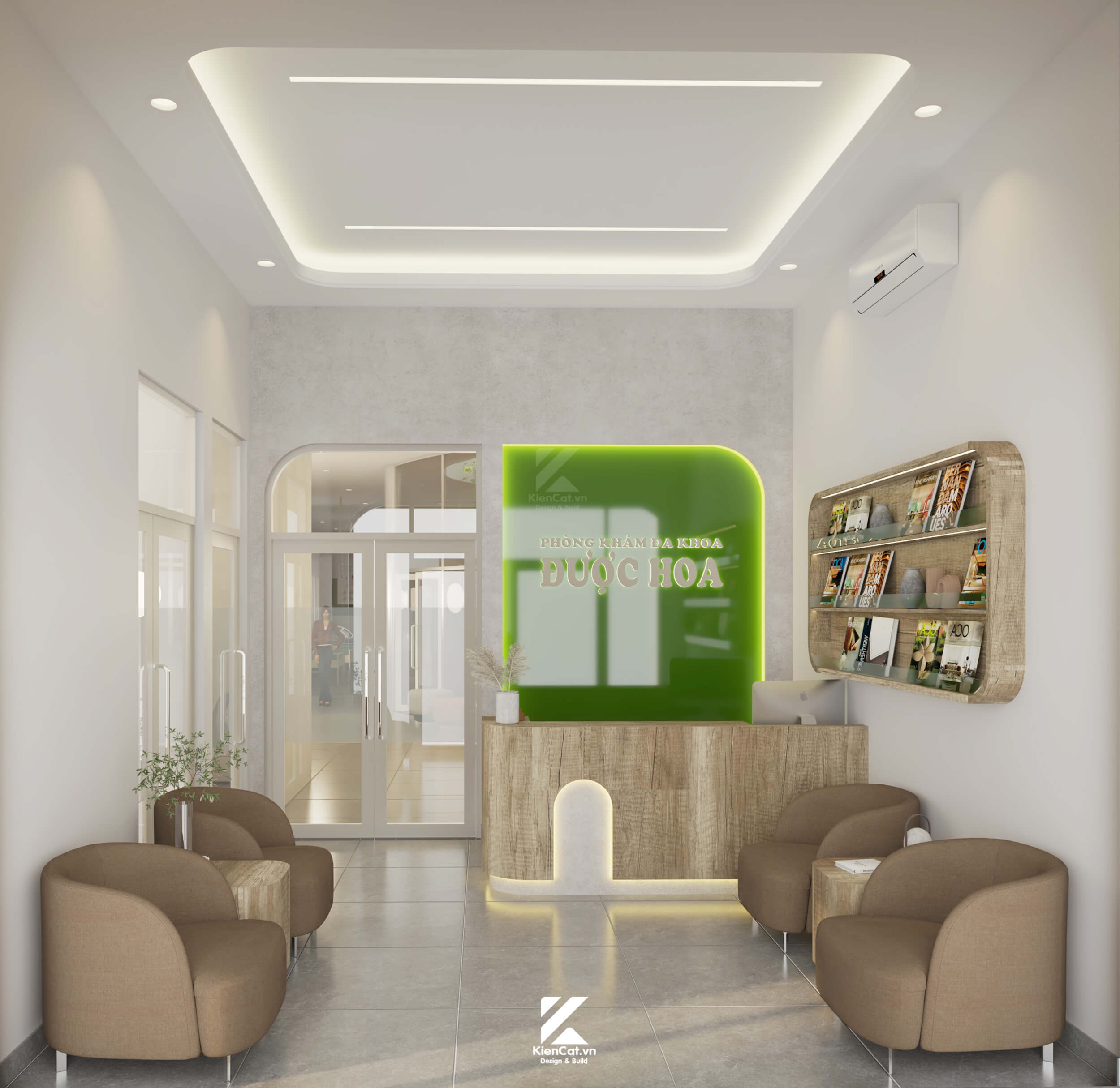 Thiết kế nội thất phòng khám