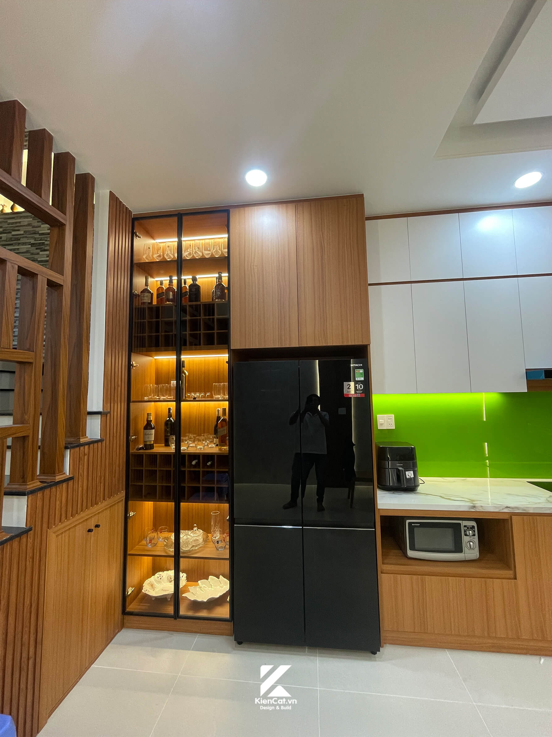 thiết kế thi công nội thất nhà phố đường số 1, gò vấp