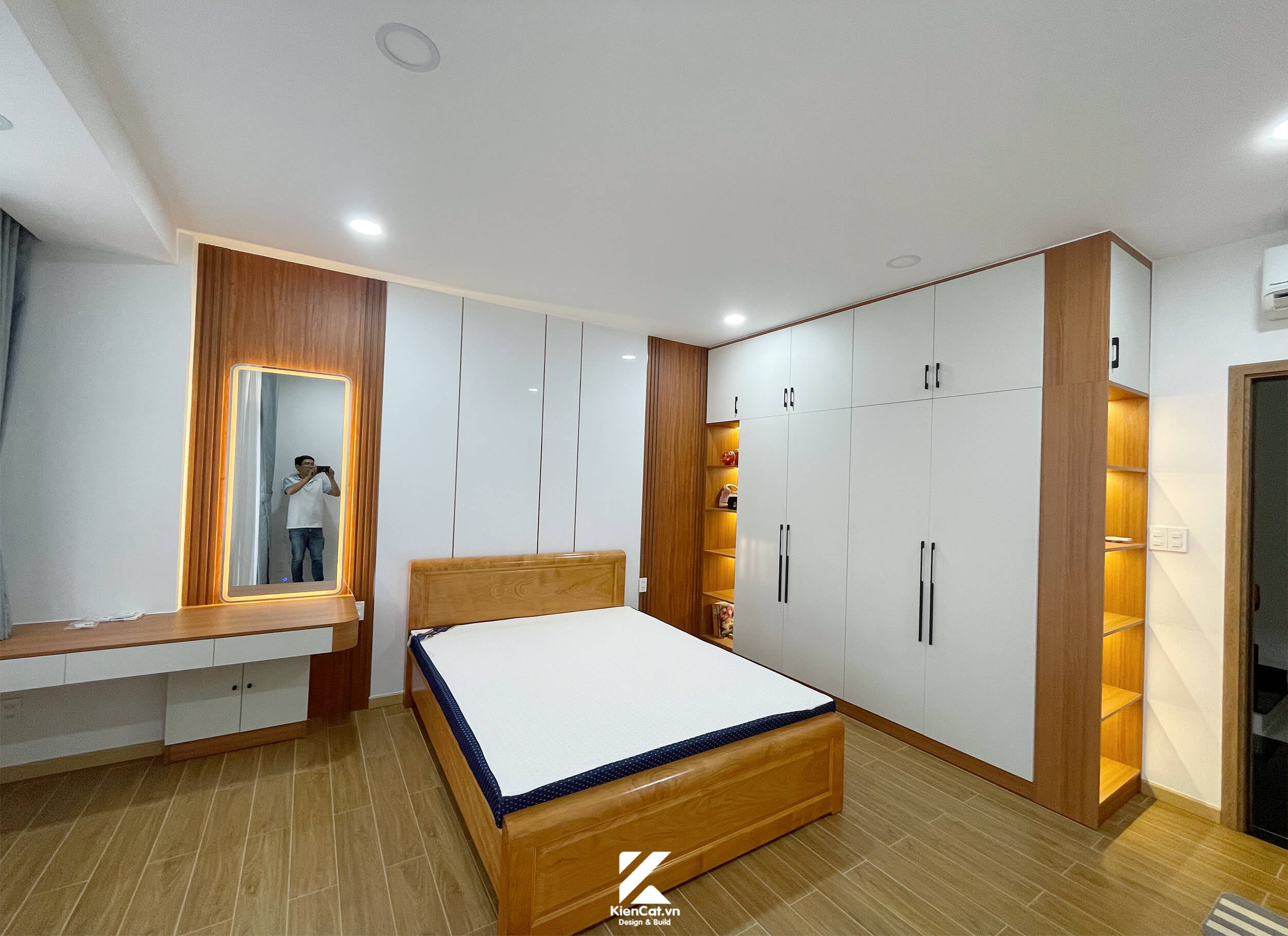 thiết kế thi công nội thất nhà phố đường số 1, gò vấp