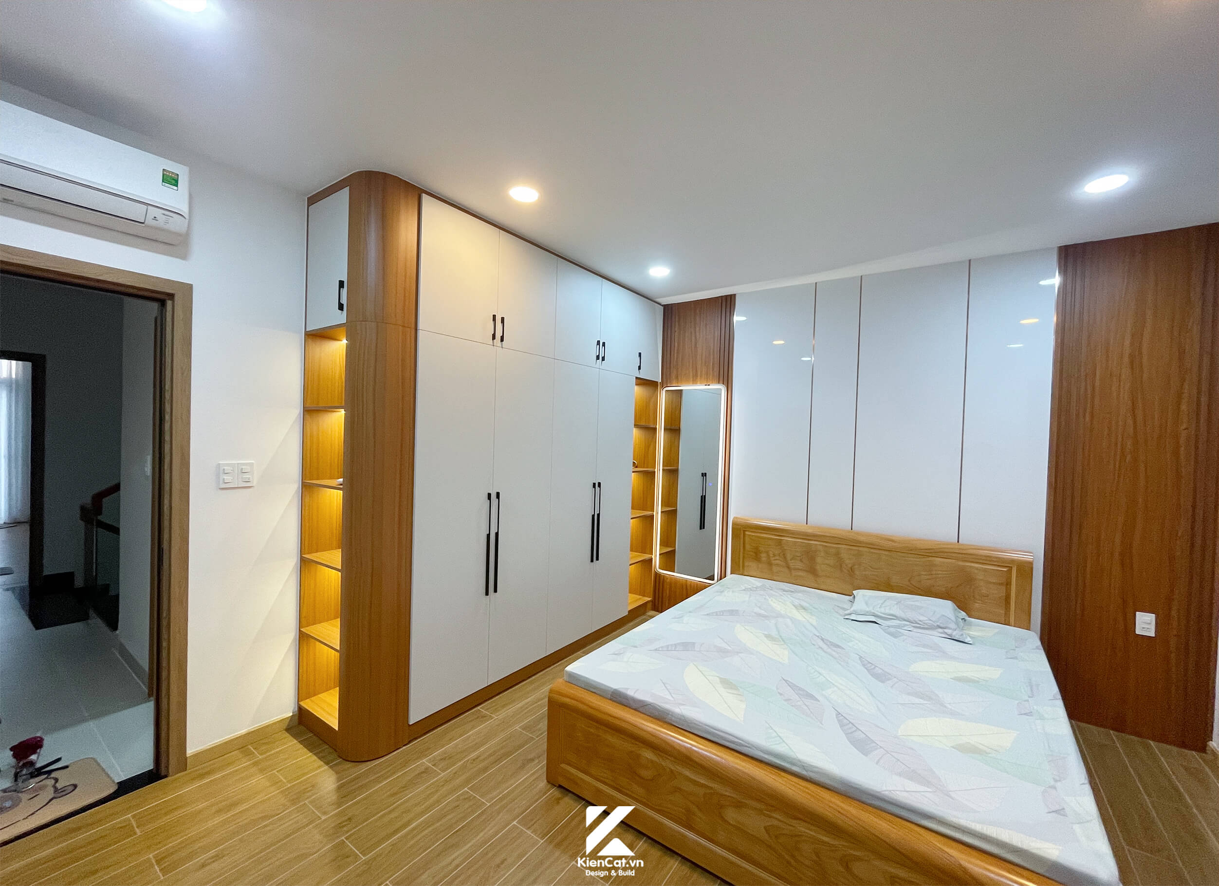 thiết kế thi công nội thất nhà phố đường số 1, gò vấp
