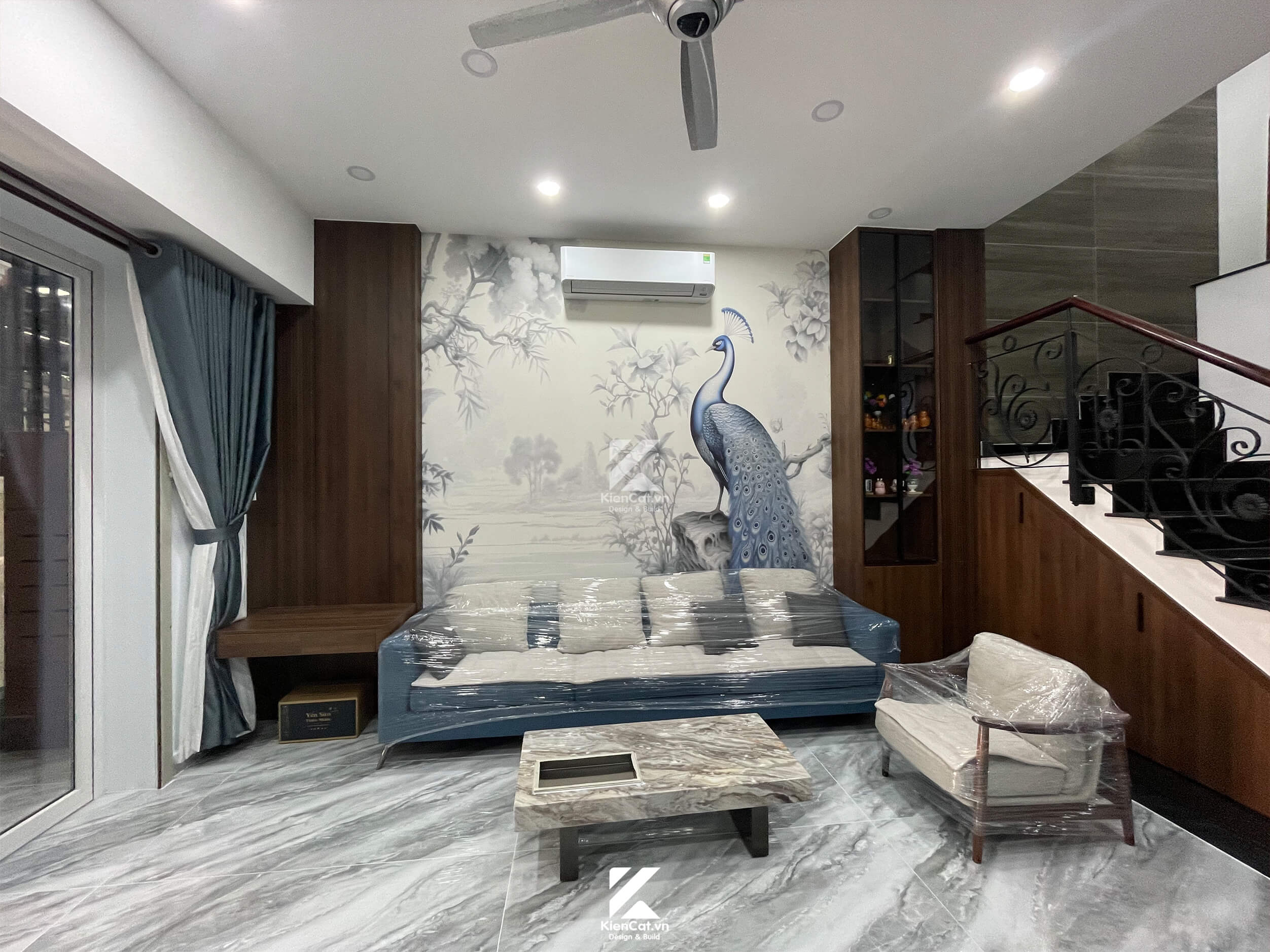 thiết kế thi công nội thất nhà phố citylans garden hills gò vấp