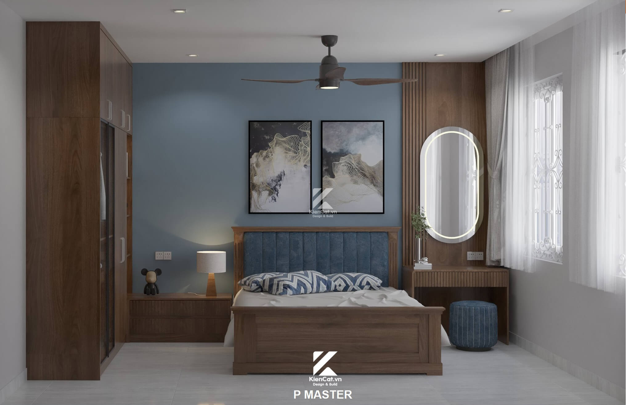 thiết kế thi công nội thất nhà phố citylans garden hills gò vấp