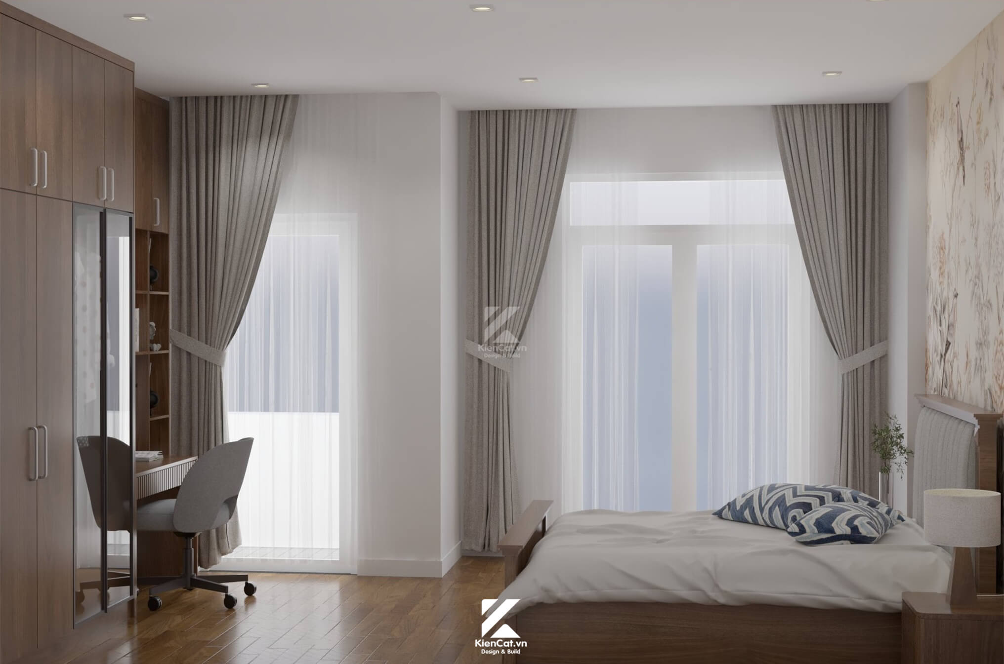 thiết kế thi công nội thất nhà phố citylans garden hills gò vấp