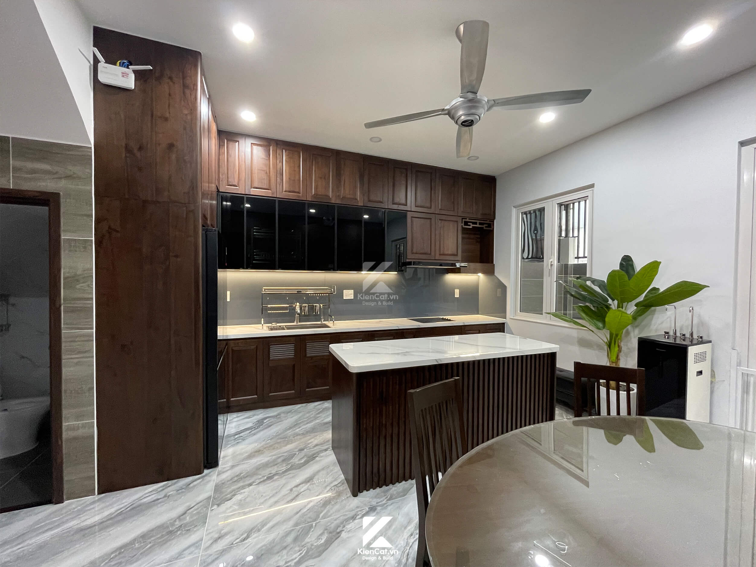 thiết kế thi công nội thất nhà phố citylans garden hills gò vấp