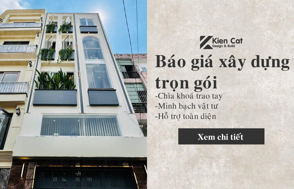 báo giá xây nhà trọn gói