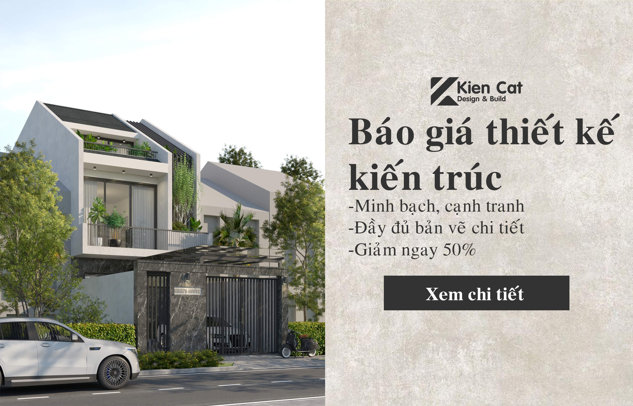báo giá thiết kế nhà