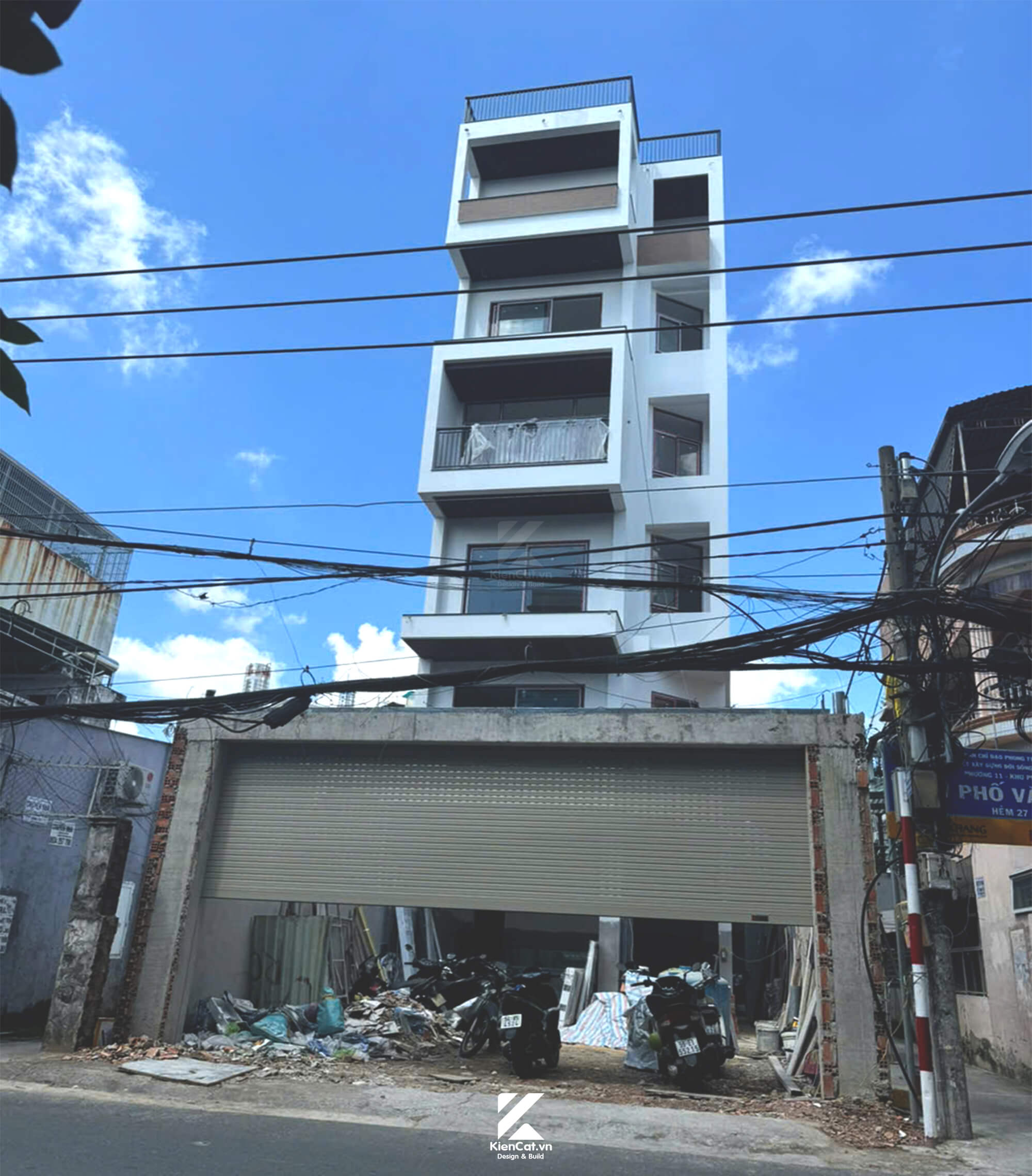 thiết kế thi công nhà phố 27 thống nhất