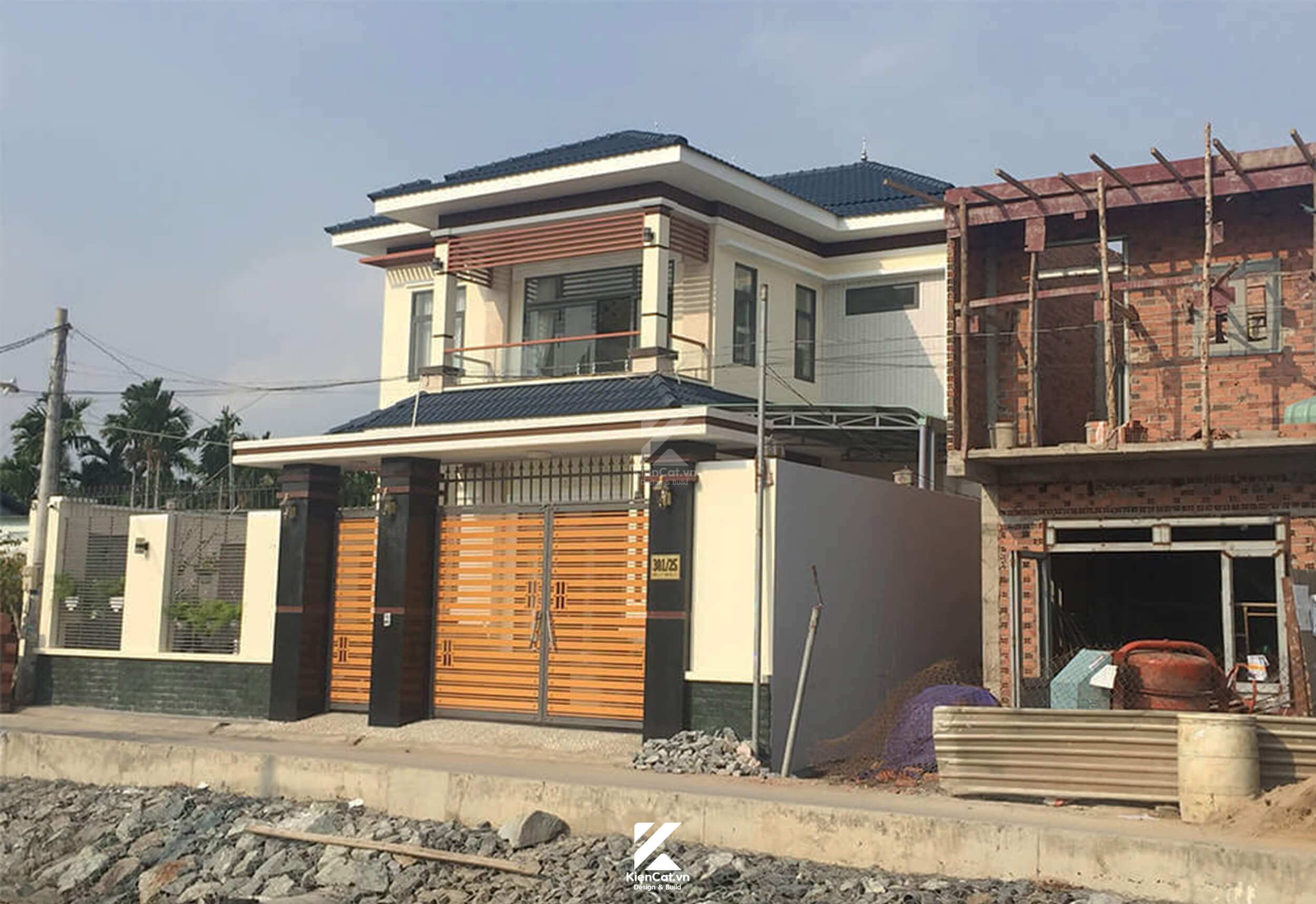 thi công xây dựng trọn gói biệt thự quận 12