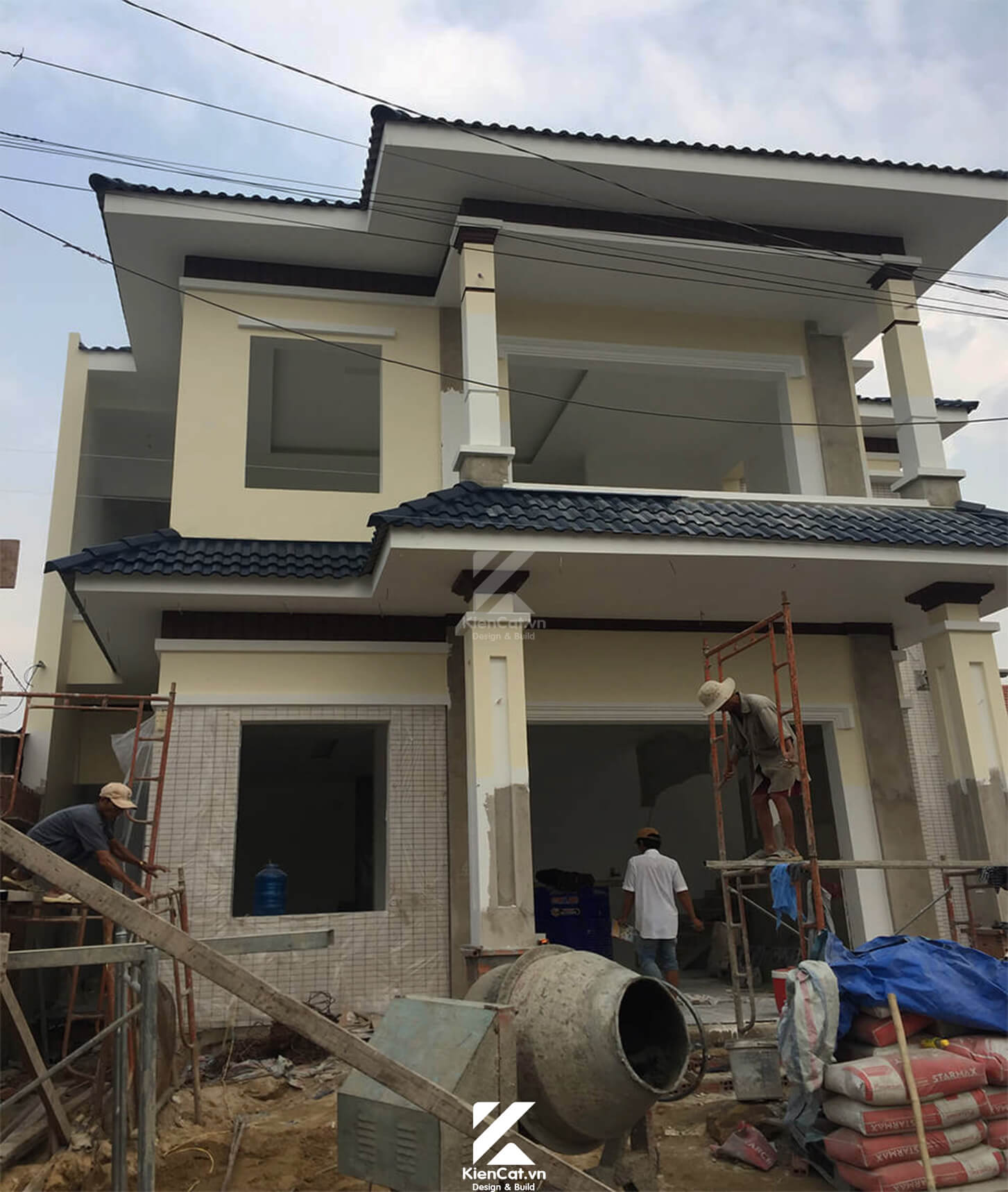 Kiểm tra chất lượng thi công phần thô biệt thự quận 12