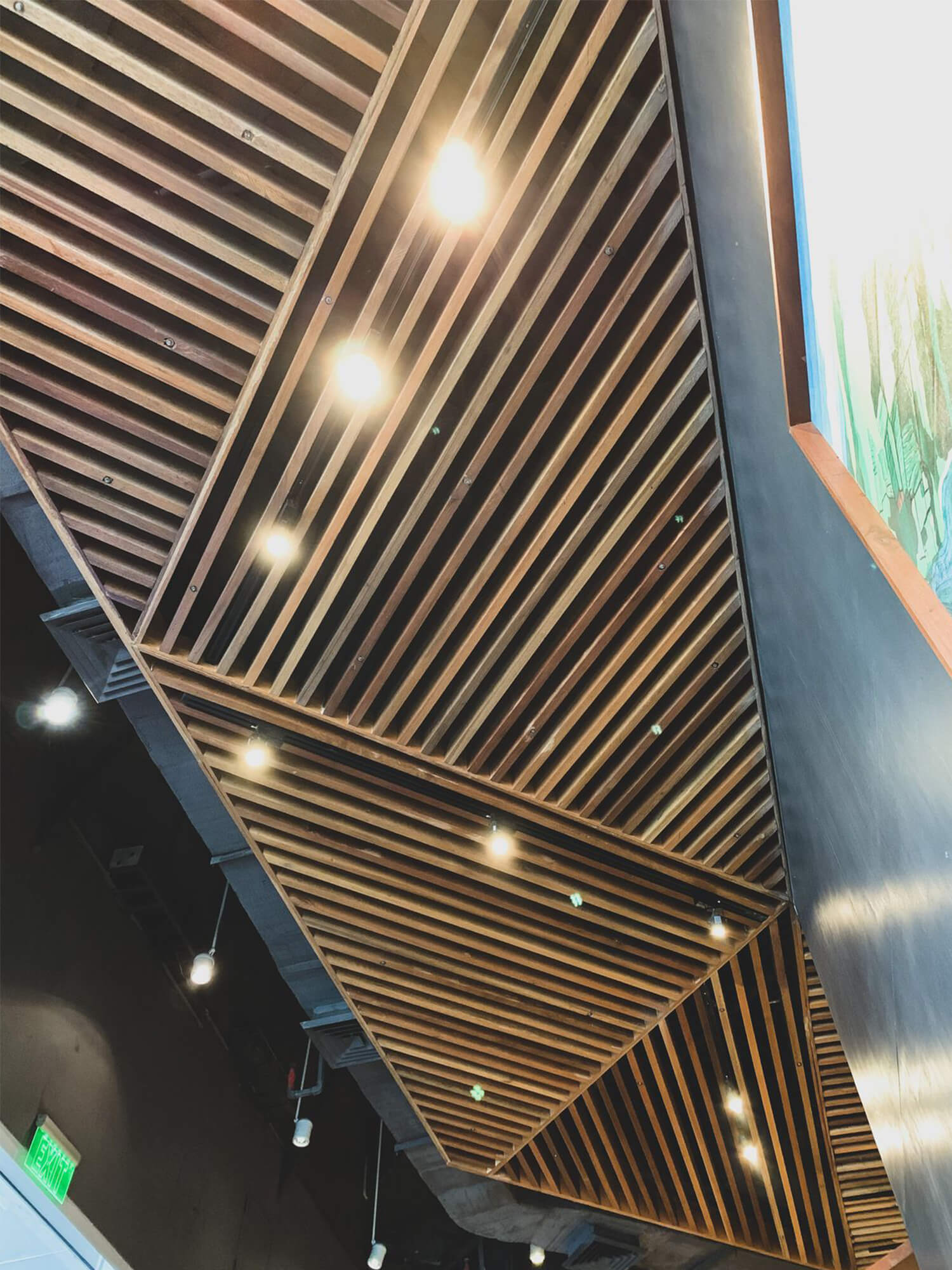 trần lam gỗ tự nhiên gỗ teak